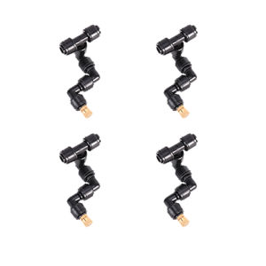 1/4" 6.35MM Watering Spray Nozzle Tee Elbow Aquarium Quick Coupling Water Connector Pipe cutting knife 4/6mm Hose Irrigation Kit