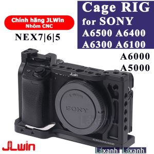 Sony A6500 A6400 A6300 A6100 A6000 JLWin | Khung bảo vệ Rig Cage Rigcage Khung lồng máy ảnh quay video bảo vệ SONY A6000 A6100 A6300 A6400 A6500 NEX7