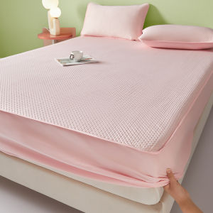 Kiss Dear | Machine Washable Ice Silk Bed Sheet Set