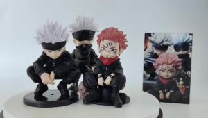 Bandai | Jujutsu Kaisen Anime Figures Geto Suguru Gojo Satoru Doll Fushiguro Toji Okkotsu Yuta Inumaki Toge Collection Toys for friends