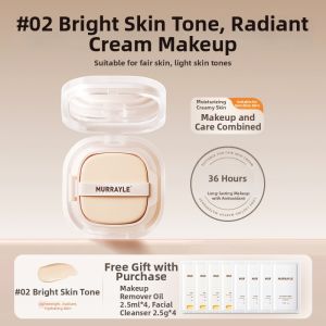 MURRAYLE | Long-lasting Cushion Foundation with Sun Protection and Concealing Effect