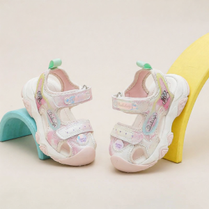 Bobdog | Summer New Closed Toe Sandals for Toddler Girls Learning to Walk