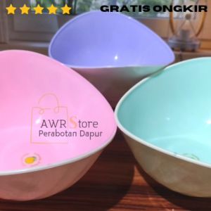 3 pcs mangkok saji cantik PP5 murah