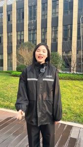 Waterproof Raincoat Resistant Set: Men & Women Thick Rainsuit Outdoor