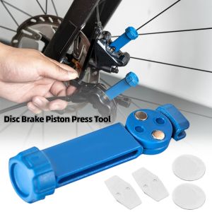Bicycle Hydraulic Disc Brake Piston Press Tools for Brake Caliper Adjustment MTB Bike Caliper Reset Wrench Cycling Maintenance