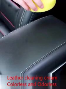 Leather Jacket Care Cream – Lanolin Nourishing Balm Transparent Conditioner To Restore Waterproof & Protect Leather Coats