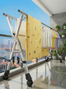 MINGZHIYIFAN | Foldable Indoor & Outdoor Telescopic Drying Rack