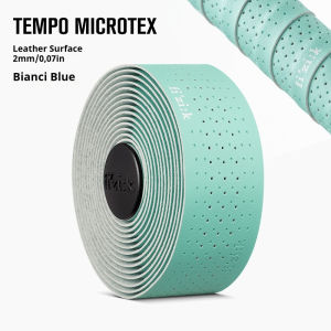 Fizik Tempo Leather Handlebar Tape Anti-Slip Shock-Absorbing Durable Road & MTB Bike Bar Wrap Comfortable Cycling Grip
