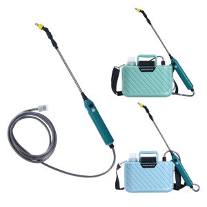 【UEB】เครื่องพ่นสารเคมี 5 L Lawn พร้อมสายรัดไหล่ที่ปรับได้ USB แบบชาร์จเครื่องพ่นไฟฟ้าแบบพกพาแบบพกพาได้แบบพกพาได้