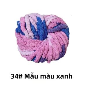 1 Cuộn Len Acrylic Dày 2cm Cỡ 7 Chất Liệu Mềm Mại Dày Dặn Dùng Để Móc Mũ Đan Tay Đan Móc Chăn Khăn Quàng Cổ