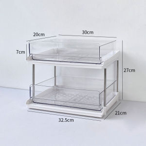 WEIAI | Dual Layer Water Cup Storage Rack
