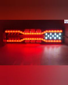 Lampu Stoplamp Rem Stop Lamp Led Belakang Sein Sen Running Variasi Mobil Truk Canter 12-24 Volt