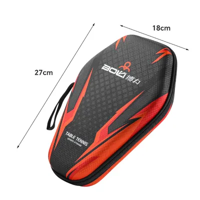 Professional Table Tennis Racket Cover Storage Bag Dustproof Waterproof Collision Proof Hard-faced Ping-pong Racket Bag
