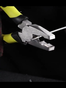 KS Fitness Pliers heavy duty 6 inch wire pliers broken wire sharp nose pliers vise tiger skin handle hardware hand tools