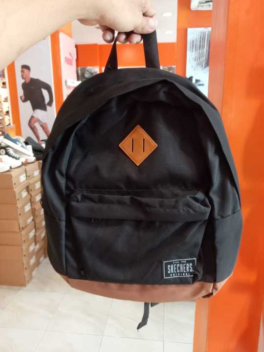 TAS RANSEL SKECHERS BASIC BACKPACK UNISEX S1126-SKESBP1126BK