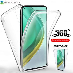 👍【Ready stock】FREE Shipping+COD👍360 Full Body Case For Vivo Vivo Y20 Y20S Y20i Y12S Y55 5G Y76 5G V23 5G Double Side PC TPU Funda Transparent Protect Cover