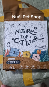 CatMe Cát Vệ Sinh Hữu Cơ Cát Đậu Nành Natural Tofu Cat Litter 6L - 100% Thiên Nhiên Catsme Natural Tofu Cát vệ sinh cho mèo