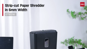 Máy Hủy Tài Liệu Chính Hãng Deli 12 lít ET102SC Công Suất 140W Dành Cho Văn Phòng & Cá Nhân