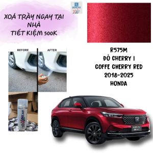 HONDA CITY MÀU ĐỎ CHERRY - BÌNH XỊT SƠN XOÁ VẾT XƯỚC Ô TÔ 400ML (MÃ MÀU R575M)
