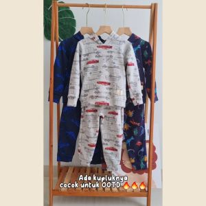 Awesomekids Set Setelan Sweater Jaket Jogger Sweater Hoodie Training Tracksuit Anak Diego Tracksuit