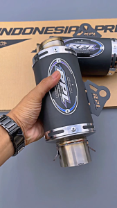 Silincer Knalpot Gp Pro Original RPL Racing Exhaust inlet 50mm