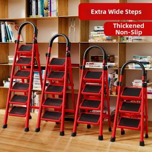 Foldable Household A-Frame Ladder Safety Reinforced