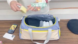 Outdoor Sports Fitness Large Capacity Storage Travel Bag Dry and Wet Separation Swimming Multi-functional Handbag