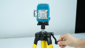 Chân máy bằng thép màu đen vàng 1mchân đỡ máy cân bằng laserchân máy laser có thể thu vào