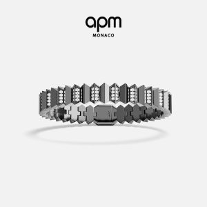 Gray Up and Down Mens Bracelet