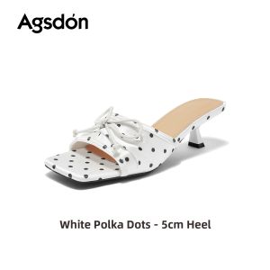 Agsdon | Summer Wearable Bow-Tie Heeled Sandals Non-Tiring High Heels