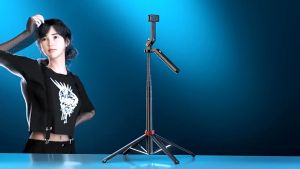 NOXIER Selfie Stick Foldable Phone Tripod Portable Bluetooth Wireless Remote Selfie Stick for Outdoor Travel 100cm