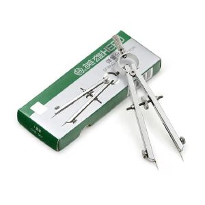 PHYHOO | PHYHPP Professional Alloy Spring Compass Precision Jewelry DIY Tool Industrial Marking Gauge Drawing Divider for Engineering