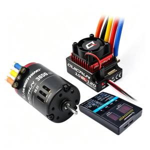 Hobbywing Quicrun 10BL60/10BL120 2-3S Sensored Brushless ESC & 3650SD G2 Sensored Brushless Motor For 1/10 1:10 RC Cars