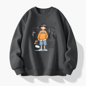 Teenage Spring Autumn Long Sleeve Boys Hoodie Cotton T-Shirt Comfortable Breathable Base Layer Top for Junior High School Students