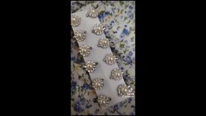 12 Pcs Bros Dagu Hijab Mutiara Cantik Lusinan Grosir