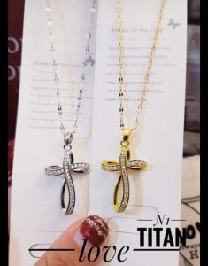 Kalung Salib Titanium Jng1