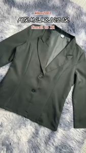 Jass Shop Formal Blazer Office Wear Fit From S-XL Lapel Padded Shoulder With Double Lining 2007