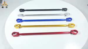 Motorcycle Universal Handlebar Crossbar Modified Strengthen Balance Handlebar Crossbar Handle Bar Balance Beam Motorcycle CNC Aluminum Handle Bar Cross Bar Steering Strength Lever Bar Balance Cross Bar Lever 7/8" 22mm Handlebar Universal