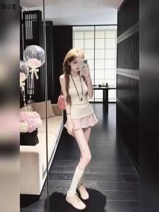 PEIZIXUAN | French Style Suit Dress for Petite Women