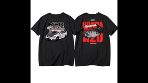 Áo thun thể thao Honda Civic Gen 8 K20 FD2