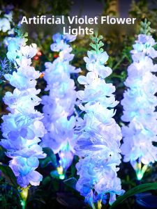 BEAUTY IN THE LIGHT | Solar Windflower Shaped Decorative Lamp