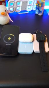 Pin sạc dự phòng không dây 6000mAh sạc nhanh 20W Baseus Magnetic Bracket Wireless Fast Charge Power Bank -SHINSTORE