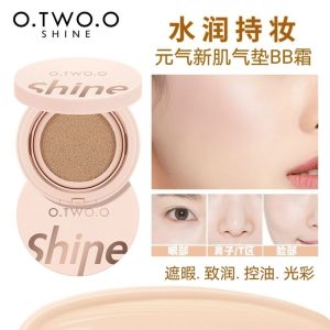 BB Cream O.TWO.O SE003 Air Cushion BB Cream Dưỡng Ẩm Mùa Hè Chống Mồ Hôi Chống Nước Chống Lão Hóa Chống Lão Hóa