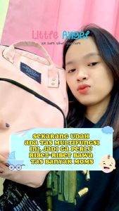 MOMMY DIAPER BAG TAS BAYI Kecil Ransel Besar Perlengkapan Ibu Bayi Peralatan Botol Susu Asi Popok Baby Newborn Multifungsi Back Pack Korea Premium