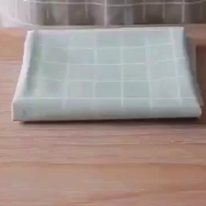 MGHL0239 Taplak Meja Motif Kotak Alas Meja Anti Air Anti Minyak Minimalis