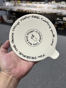 Hand-Painted Ceramic Soup Bowl with Underglaze Colors Small Clay Pot Dog Pattern High Aesthetic Value for Family Snacks Fruits Salad