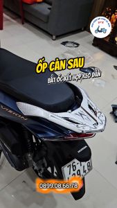Bộ Ốp Xe Honda Vision đời 2021 2022 2023 - Xi mạ crom - Bản Cá Tính Bản Thể Thao Bản Đặc Biệt Bản Thời Trang Bản Giới Hạn