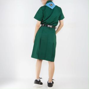 ชุดเนตรนารี ตราชัยยะ*ไซส์เล็กกว่าสมอ* งานไทย คุณภาพจากบุรีรัมย์ ผ้าโทเร สวยเนี้ยบ ราคาคุ้มค่า