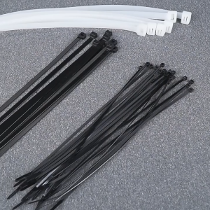 JUTBONG 20/50/100/1000 Pcs Self-Locking Nylon Universal Cable Tie Buckle Nylon Buckle Multipurpose Heavy Duty Nylon Zip Ties Cable Tie Retainer Tie Holder Car Daily Repair