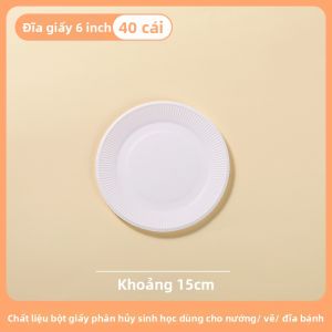 TAFUMAN | Đĩa Bằng Nhựa Dùng Một Lần Chống Nóng Cường Lực